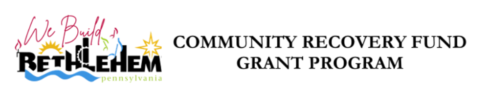The Bethlehem Community Fund logo, the word Bethlehem with the city of Bethlehem skyline behind it